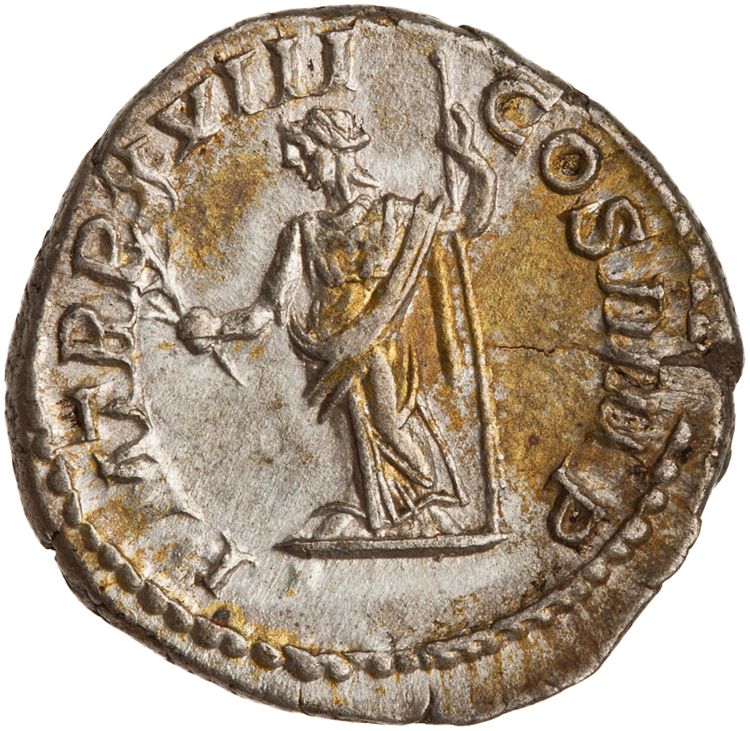 RIC IV Caracalla 268, реверс, American Numismatic Society (ans)