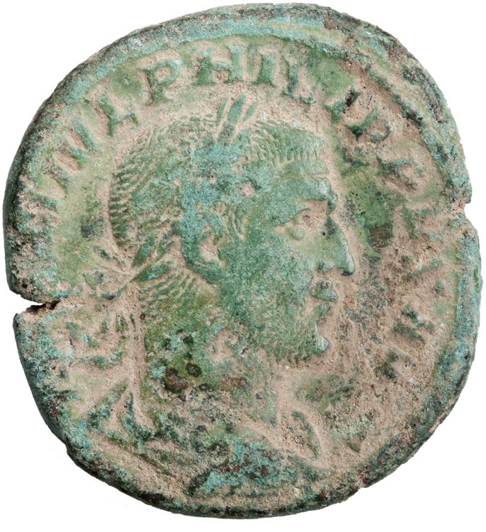 RIC IV Philip I 166A, аверс, American Numismatic Society (ans)