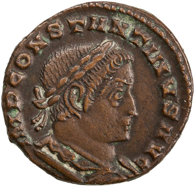 RIC VII Lugdunum 32, аверс, American Numismatic Society (ans)