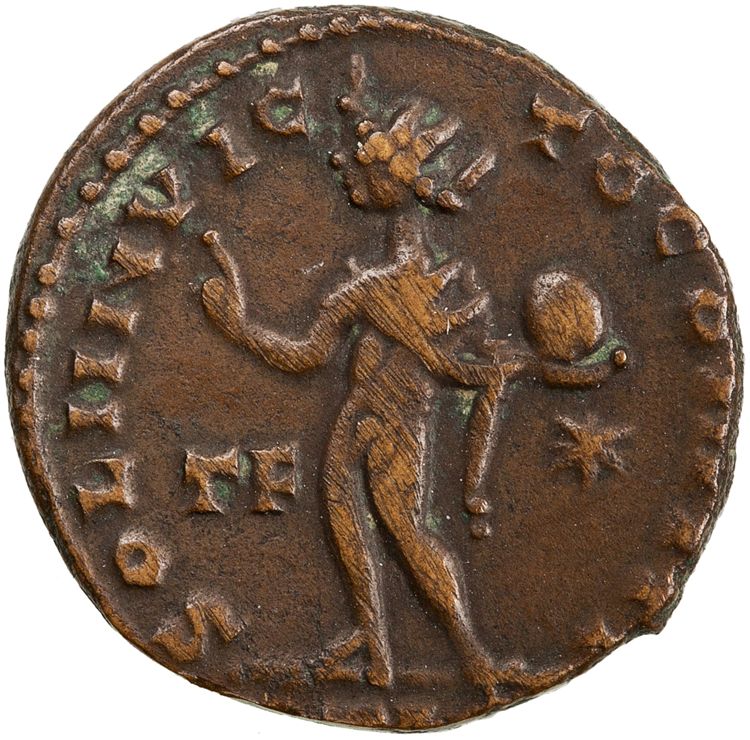RIC VII Lugdunum 32, реверс, American Numismatic Society (ans)