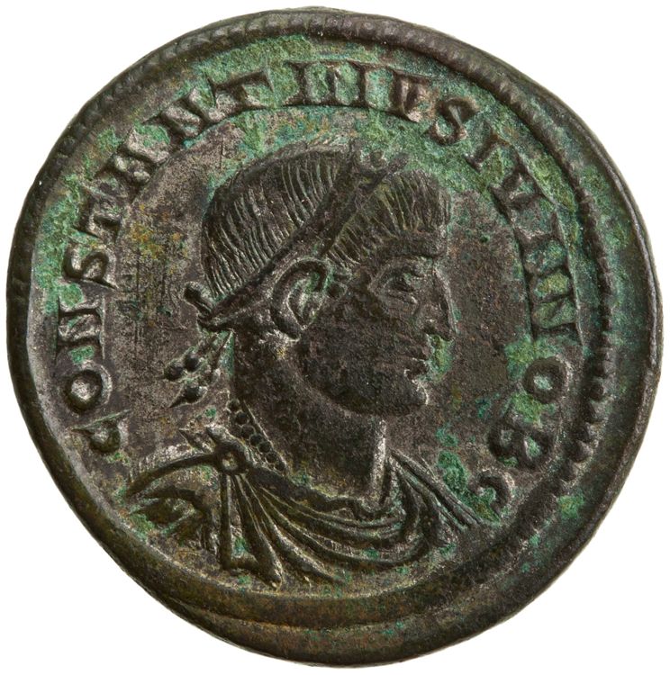 RIC VII Nicomedia 157, obverse, American Numismatic Society (ans)