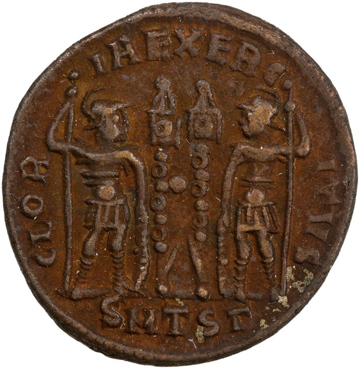 RIC VII Thessalonica 185, obverse, American Numismatic Society (ans)