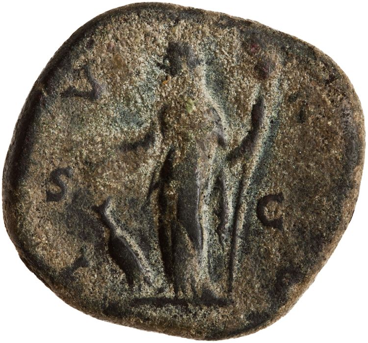RIC III Marcus Aurelius 1647, реверс, American Numismatic Society (ans)