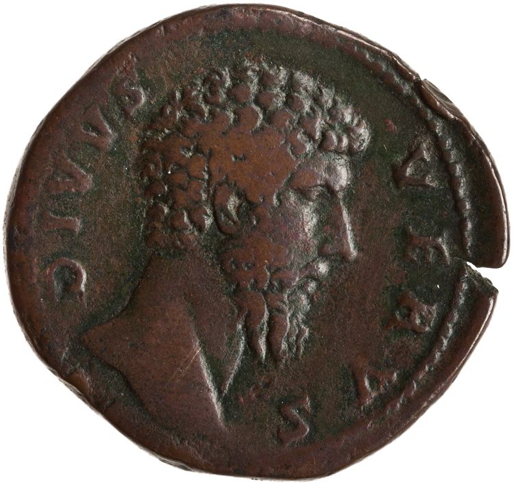 аверс RIC III Marcus Aurelius 1510