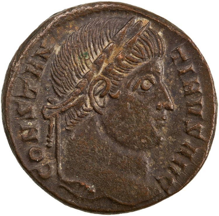 аверс RIC VII Ticinum 205