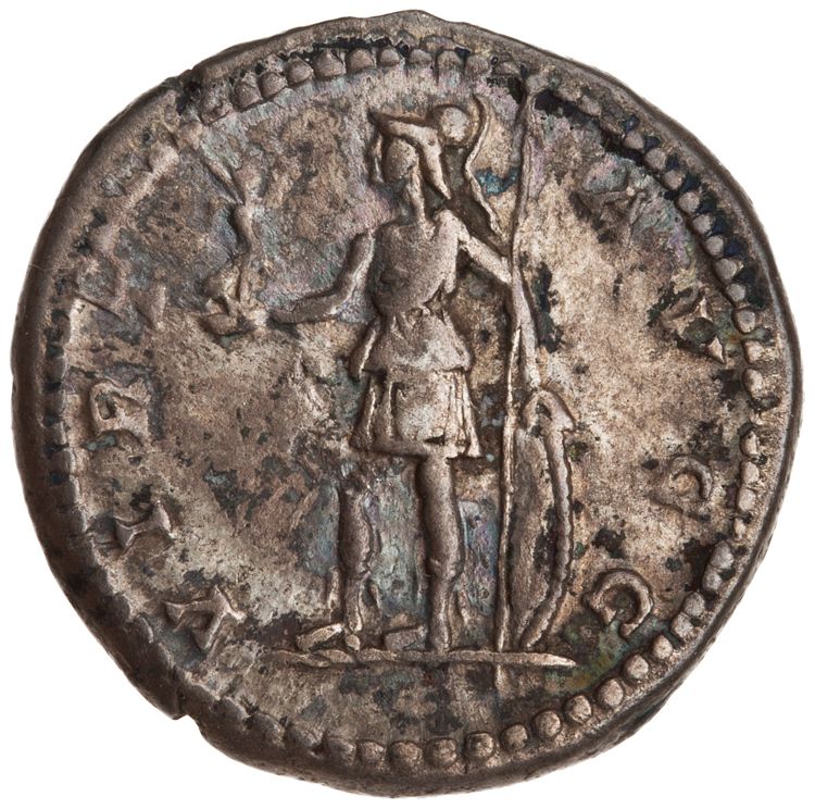 RIC IV Septimius Severus 171A (denarius), reverse, American Numismatic Society (ans)