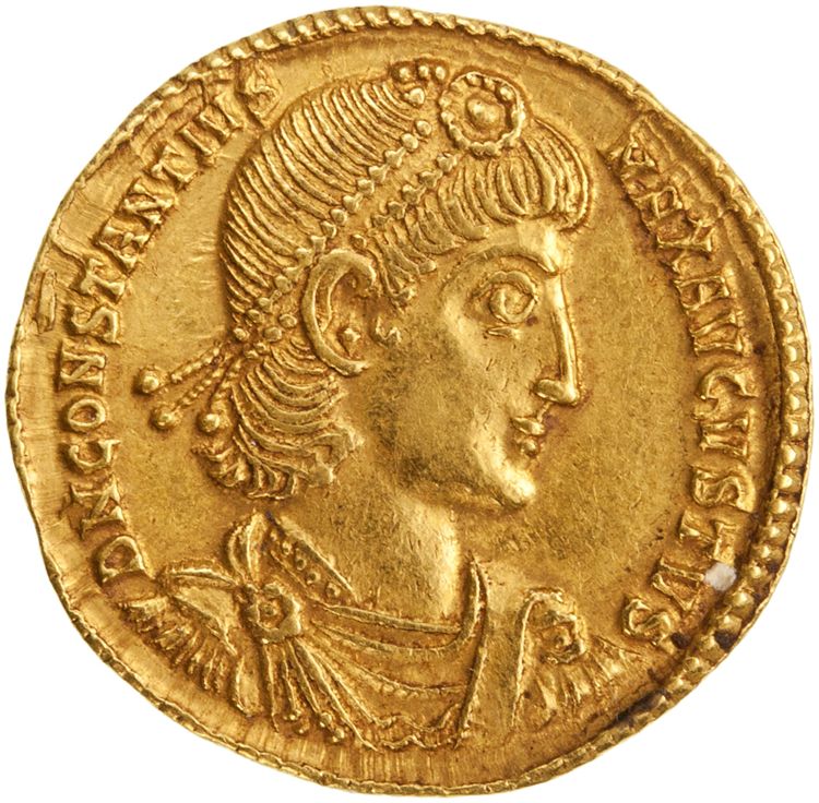 RIC VIII Thessalonica 150, аверс, American Numismatic Society (ans)