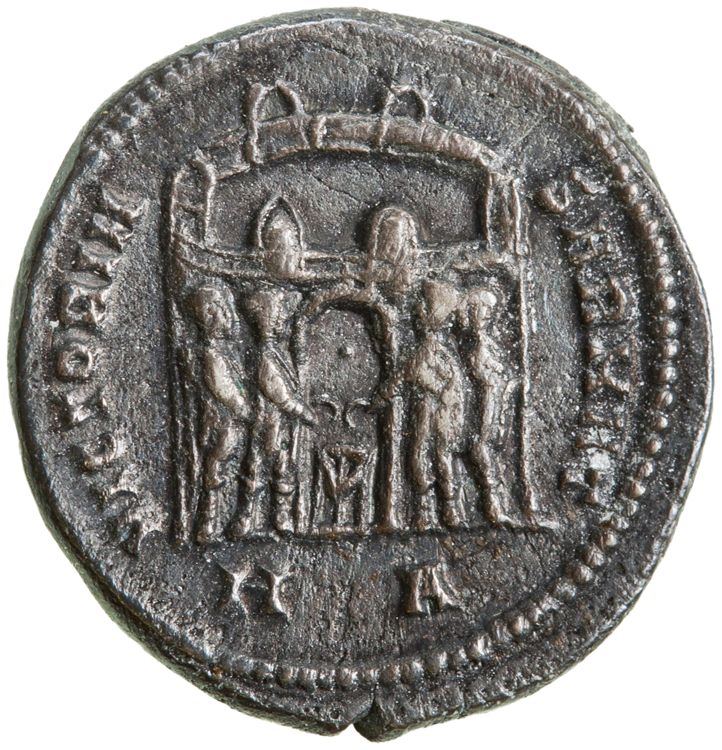 RIC VI Heraclea 6, реверс, American Numismatic Society (ans)