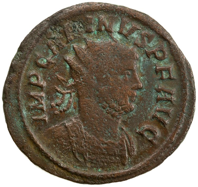 obverse RIC V Carus 248