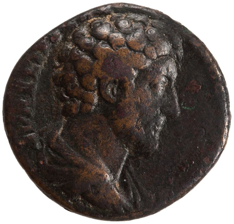 аверс RIC III Antoninus Pius 1354Ab (as)