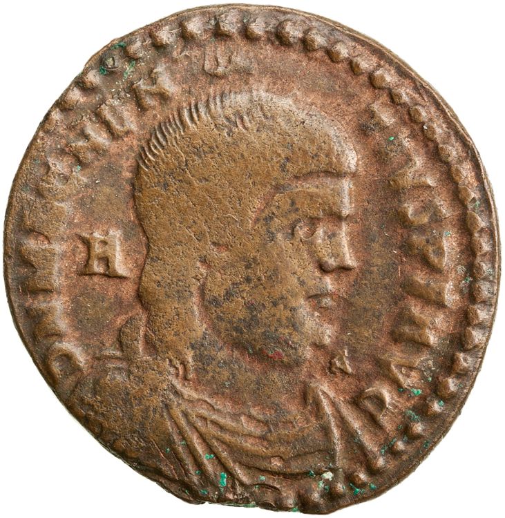 RIC VIII Lugdunum 126, obverse, American Numismatic Society (ans)