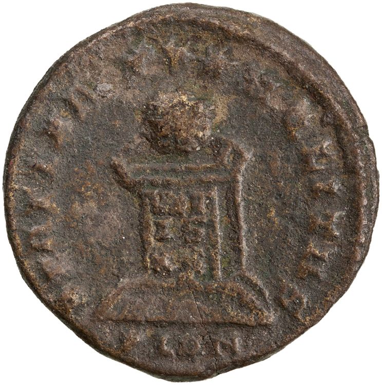 RIC VII Londinium 287, реверс, American Numismatic Society (ans)