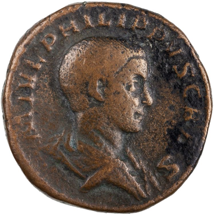 RIC IV Philip I 257, аверс, American Numismatic Society (ans)
