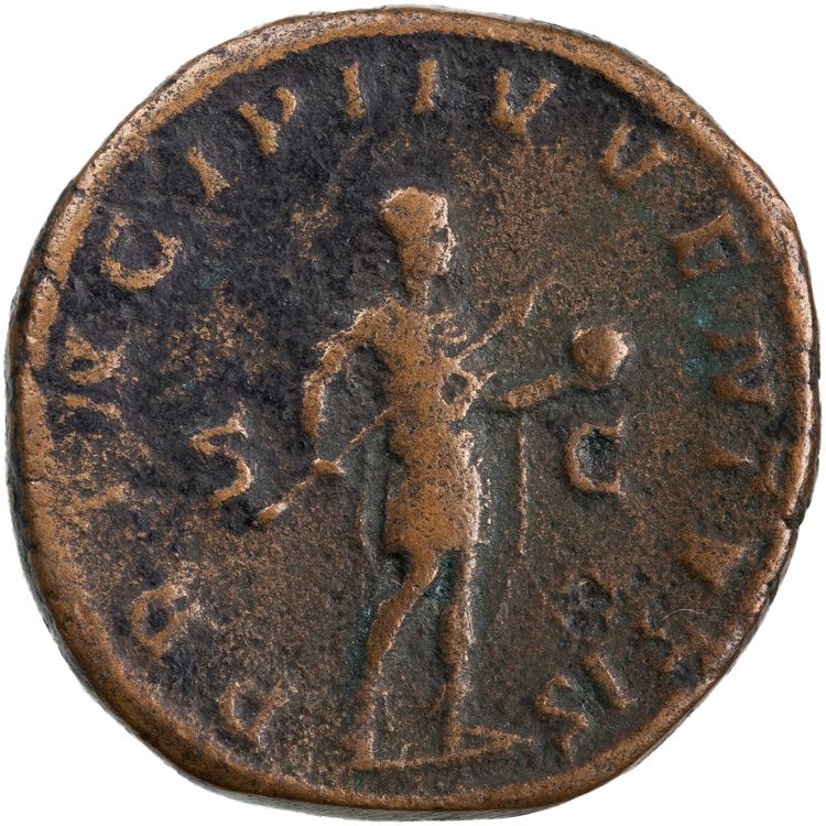 RIC IV Philip I 257, реверс, American Numismatic Society (ans)