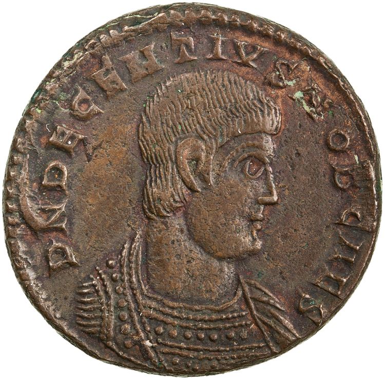 RIC VIII Lugdunum 141, аверс, American Numismatic Society (ans)
