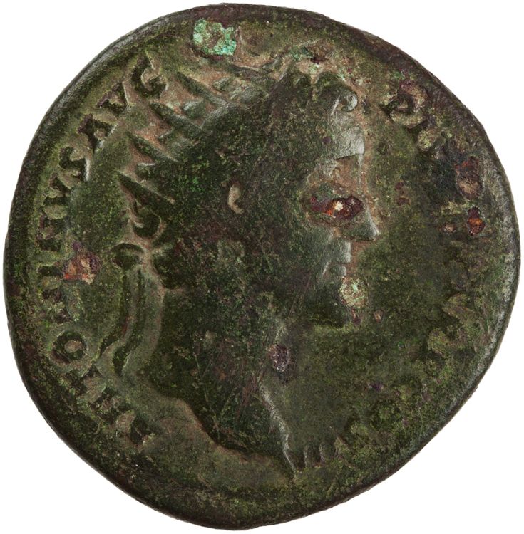 RIC III Antoninus Pius 661, аверс, American Numismatic Society (ans)
