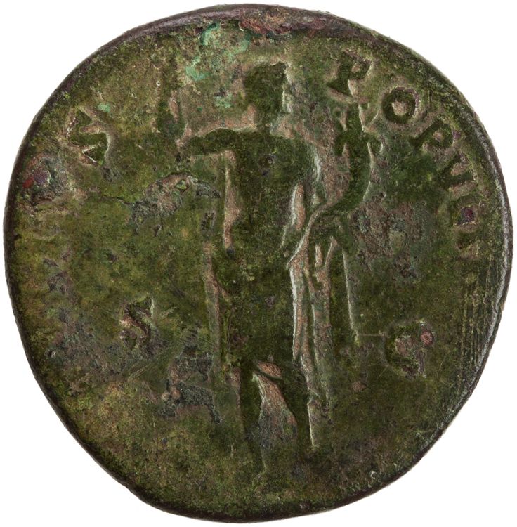 RIC III Antoninus Pius 661, реверс, American Numismatic Society (ans)