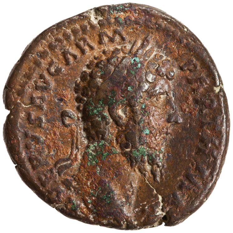 RIC III Marcus Aurelius 1448, аверс, American Numismatic Society (ans)