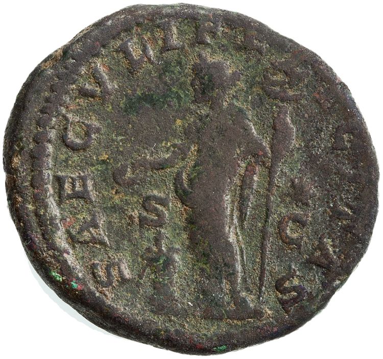 RIC IV Elagabalus 423, реверс, American Numismatic Society (ans)