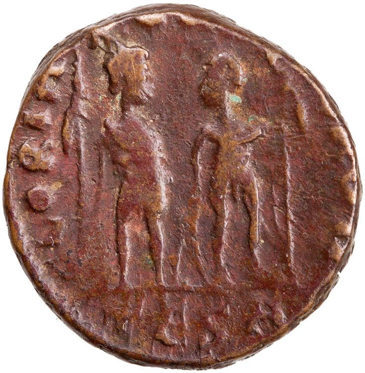 RIC X Theodosius II (East) 395, реверс, American Numismatic Society (ans)