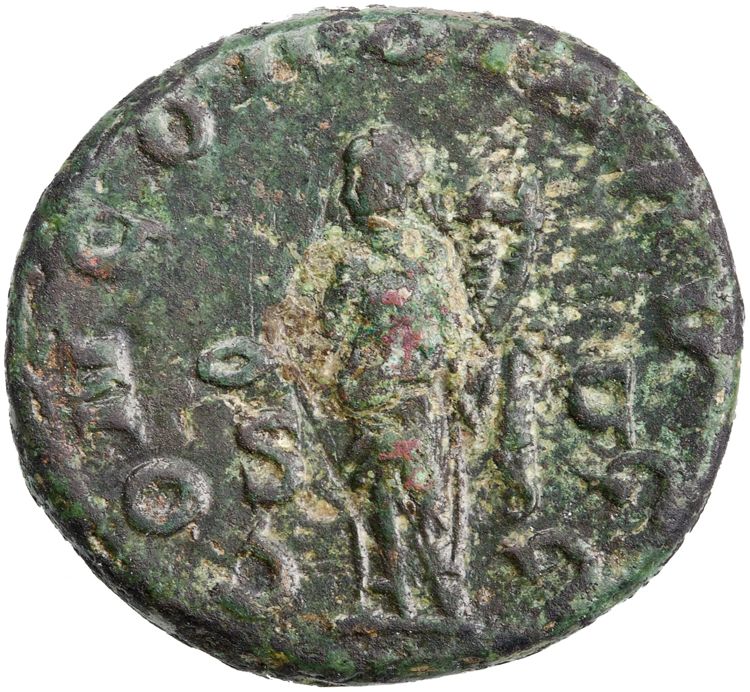 RIC IV Volusian 249B, реверс, American Numismatic Society (ans)