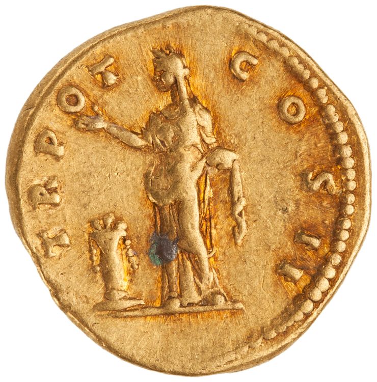 RIC III Antoninus Pius 53A, реверс, American Numismatic Society (ans)