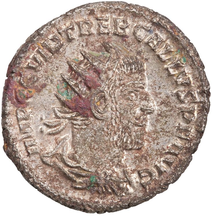 RIC IV Trebonianus Gallus 85, obverse, American Numismatic Society (ans)