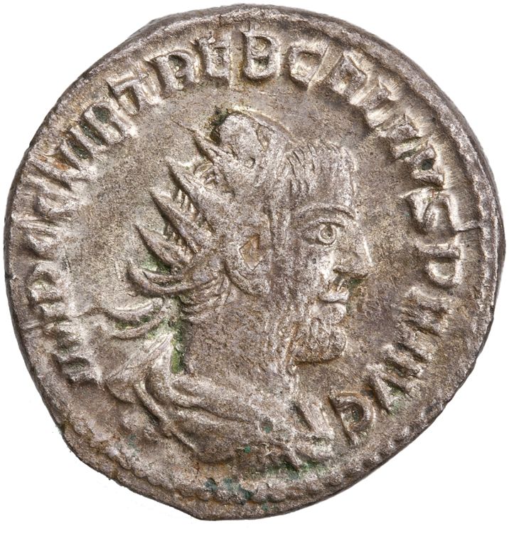 аверс RIC IV Trebonianus Gallus 85: Subtype 3