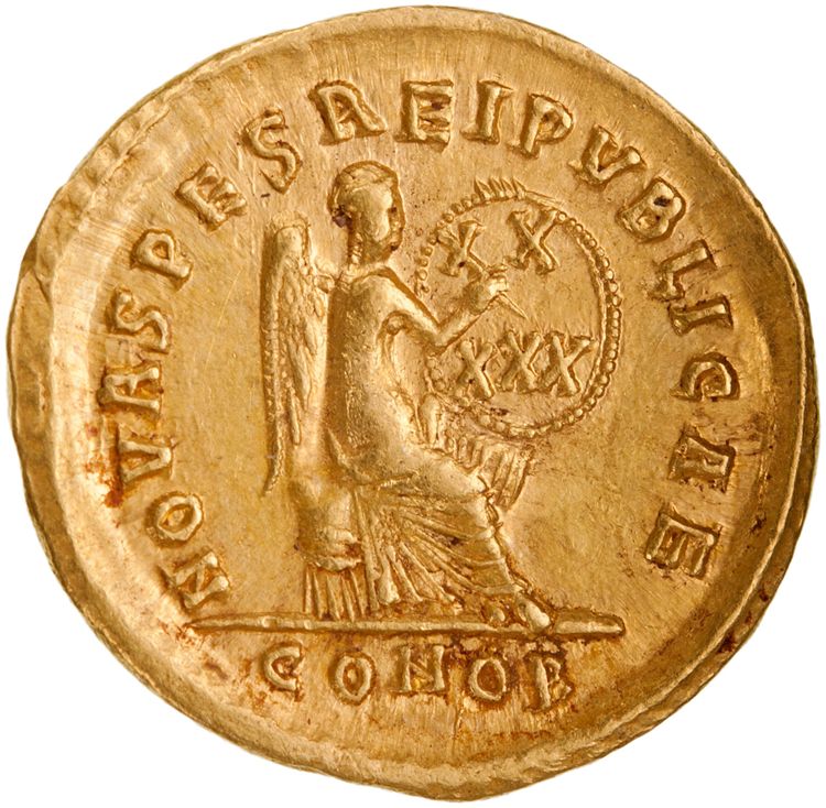 RIC X Arcadius 23, реверс, American Numismatic Society (ans)