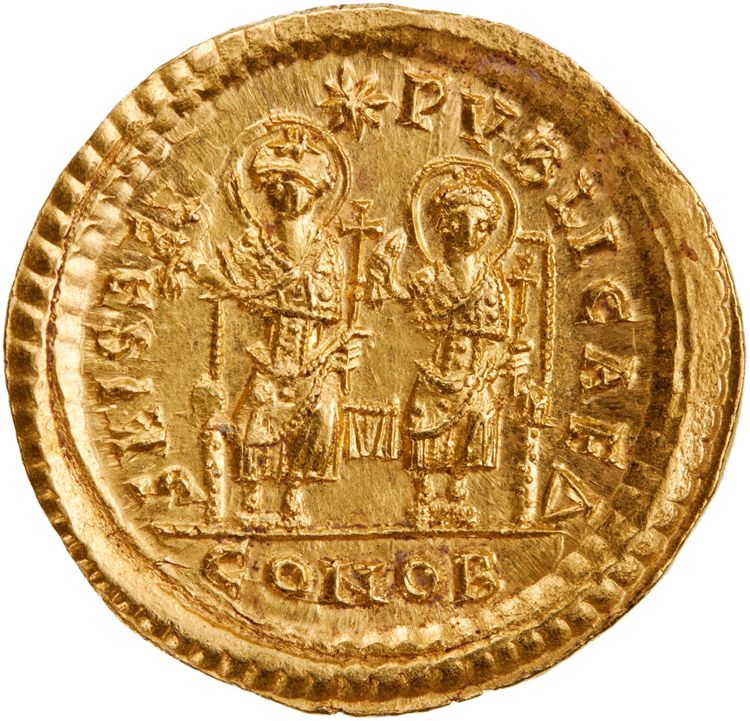 RIC X Theodosius II (East) 237, reverse, American Numismatic Society (ans)