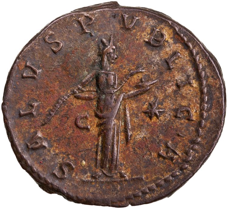 реверс RIC V Tacitus 58