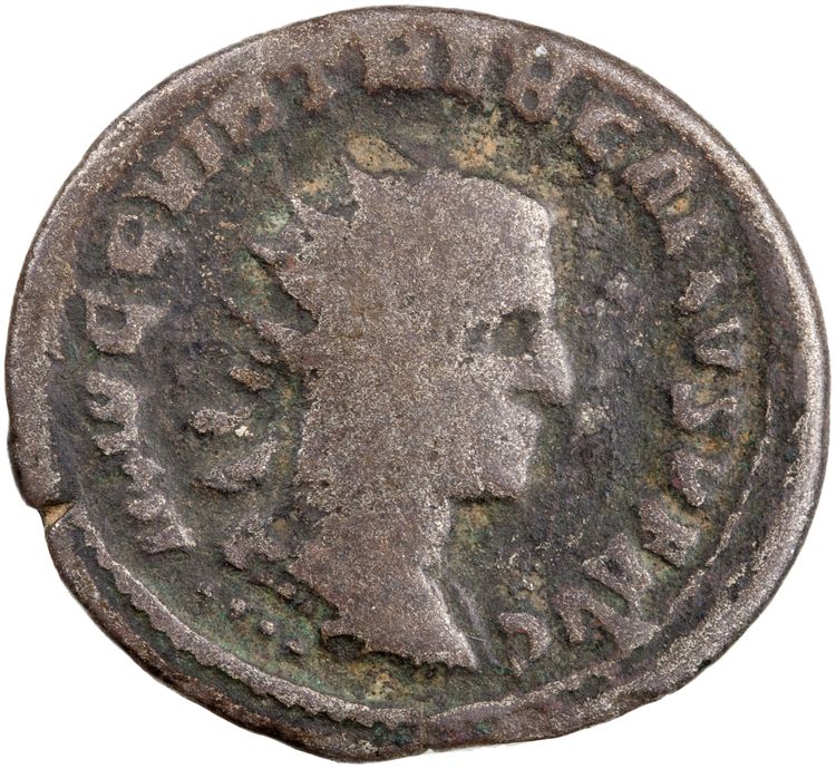 аверс RIC IV Trebonianus Gallus 86: Subtype 8