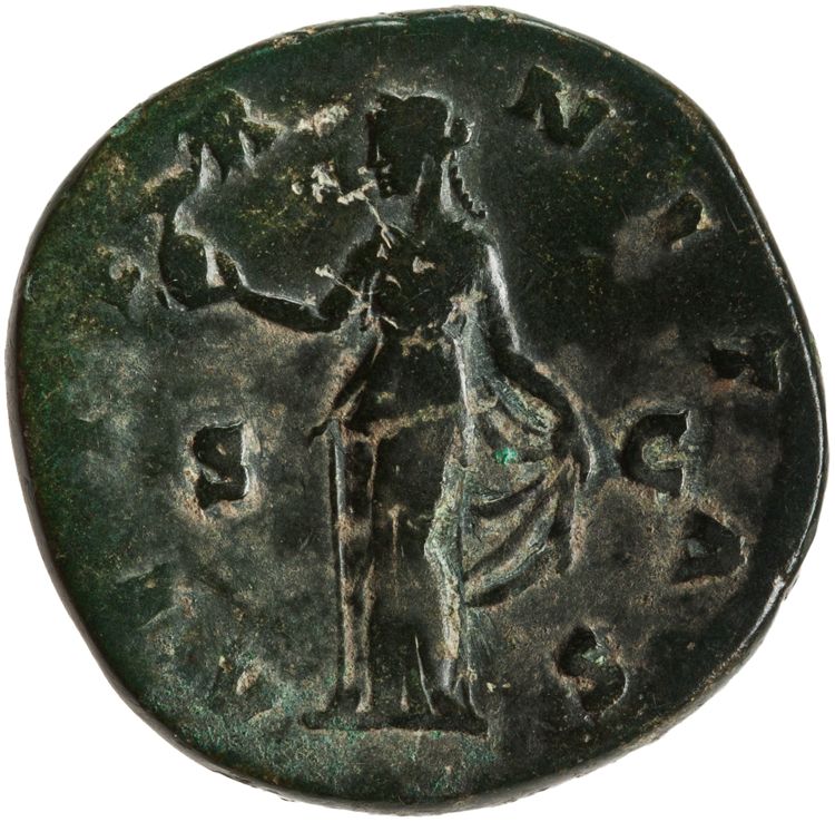 RIC III Antoninus Pius 1105a, реверс, American Numismatic Society (ans)