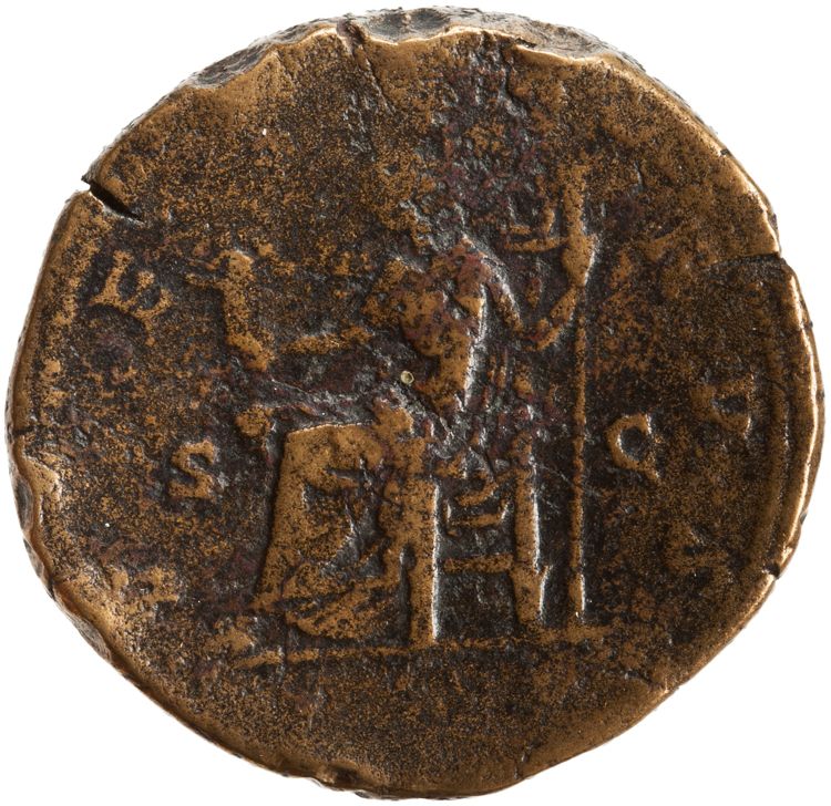 RIC III Marcus Aurelius 1776, реверс, American Numismatic Society (ans)