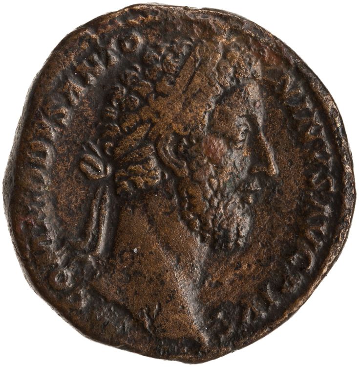 RIC III Commodus 405, аверс, American Numismatic Society (ans)