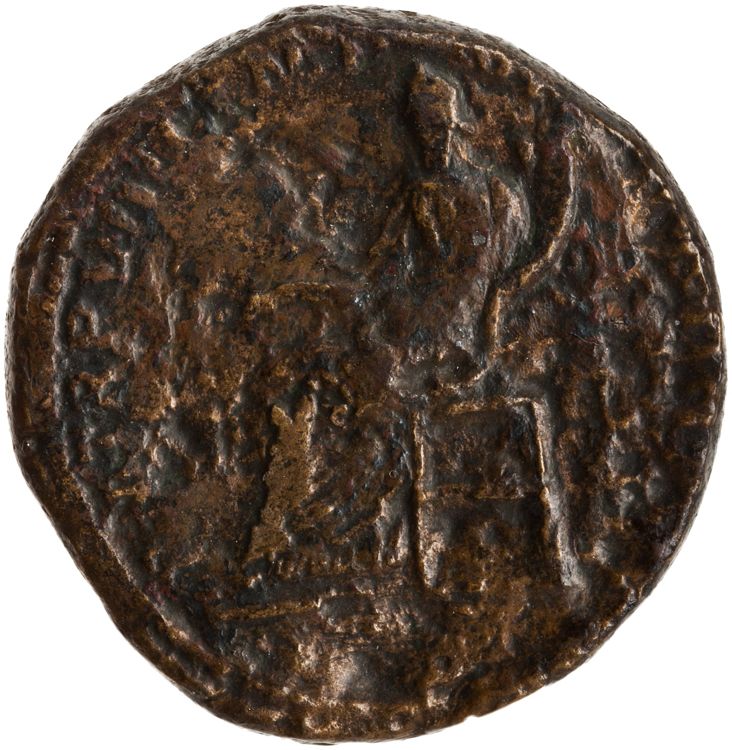 RIC III Commodus 405, реверс, American Numismatic Society (ans)