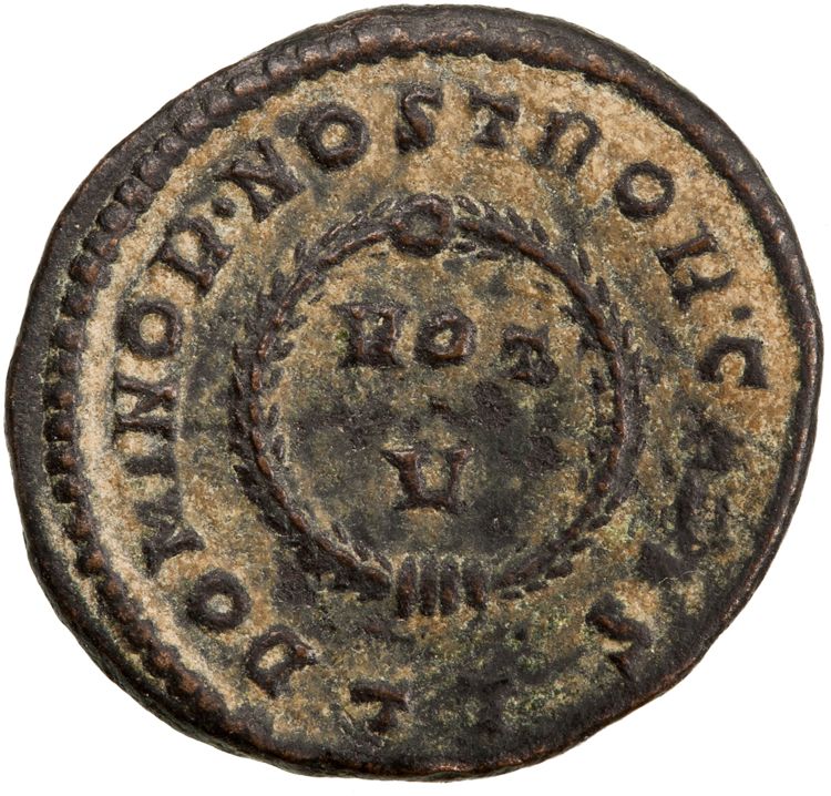 реверс RIC VII Ticinum 153