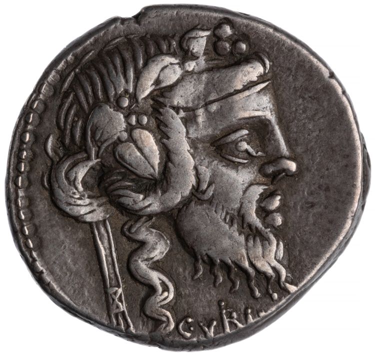 RRC 342/2, реверс, American Numismatic Society (ans)