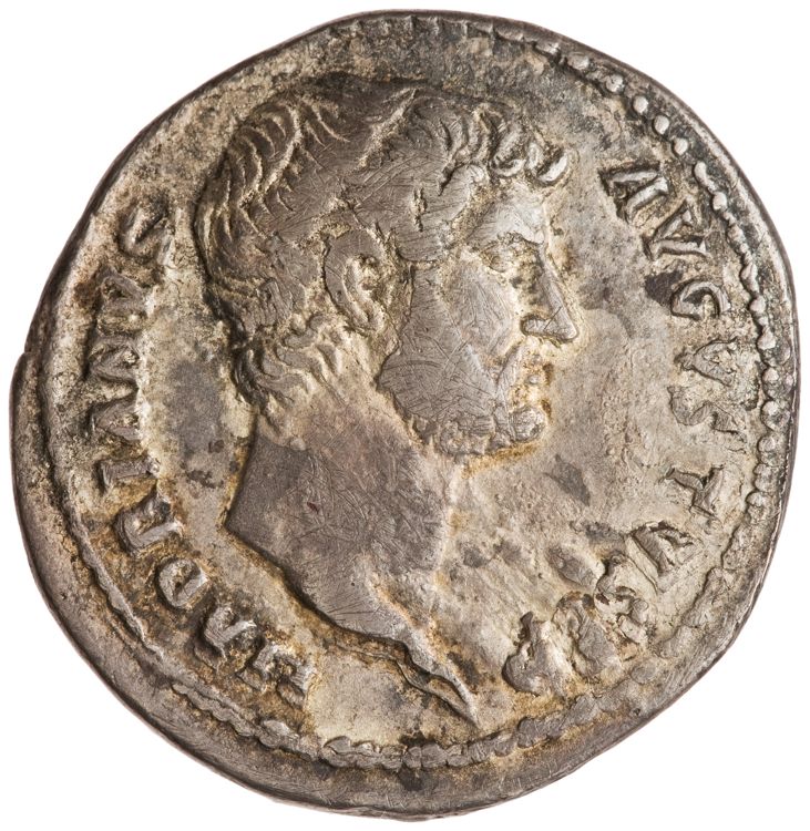 obverse RIC II Hadrian 496