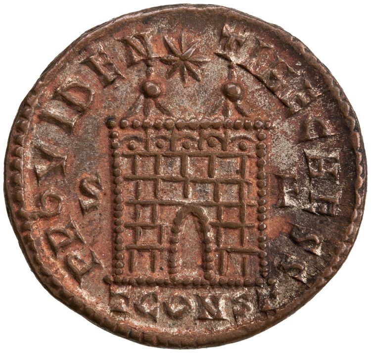 реверс RIC VII Arelate 319