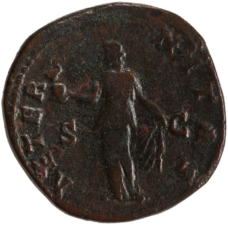 RIC III Antoninus Pius 1105a, реверс, American Numismatic Society (ans)