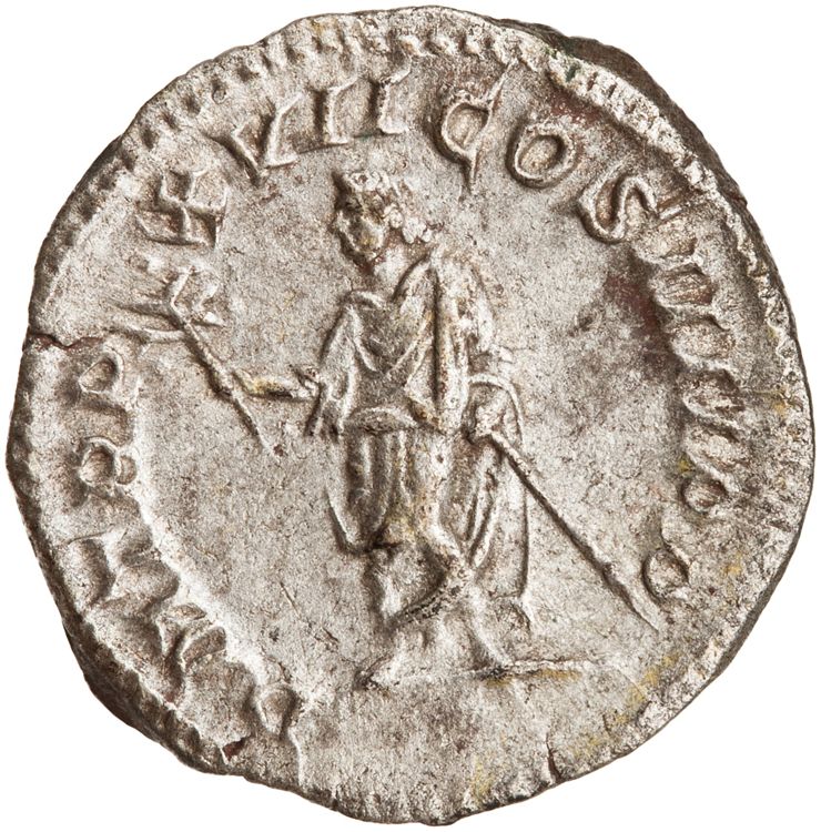 RIC IV Caracalla 246, реверс, American Numismatic Society (ans)
