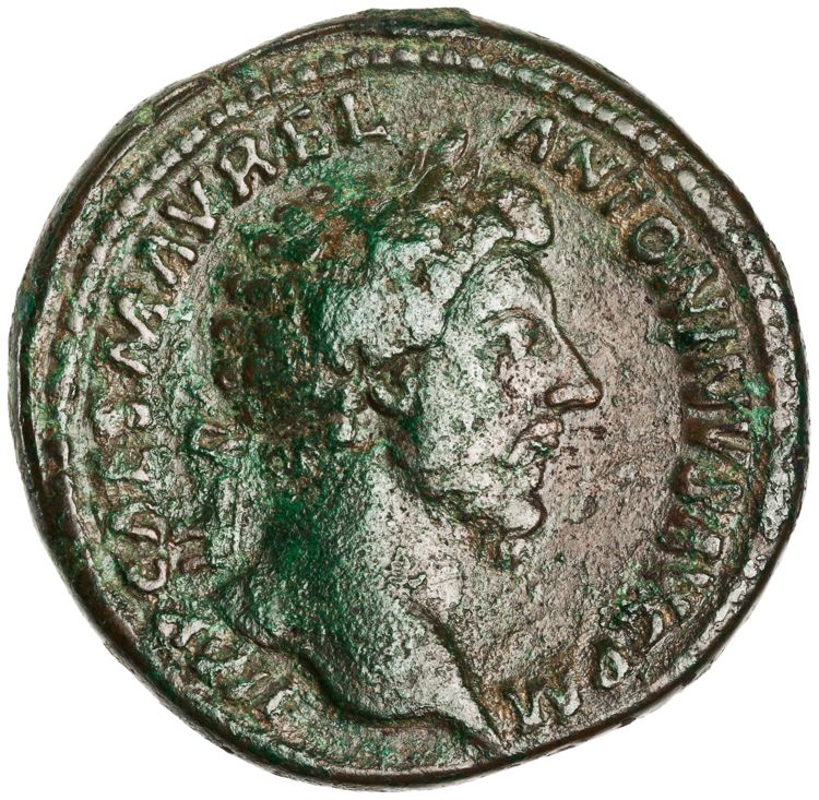 RIC III Marcus Aurelius 836, аверс, American Numismatic Society (ans)
