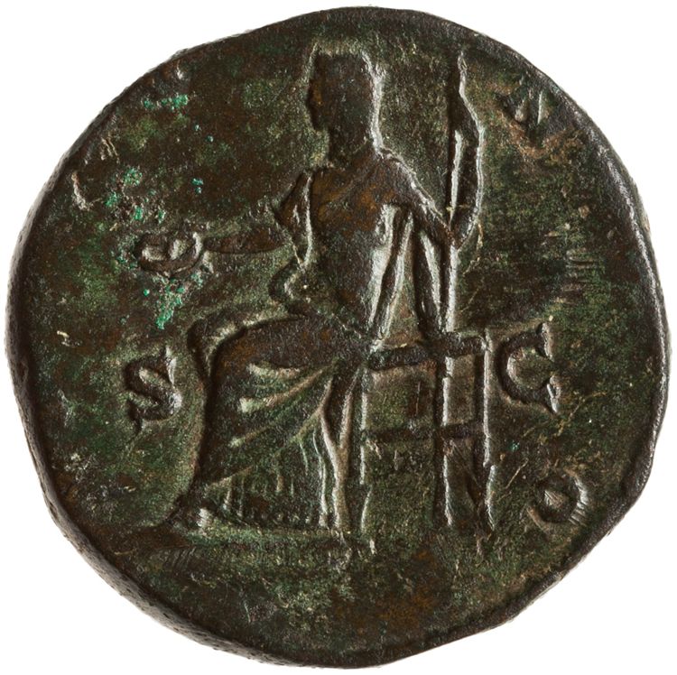 RIC III Marcus Aurelius 1746, reverse, American Numismatic Society (ans)
