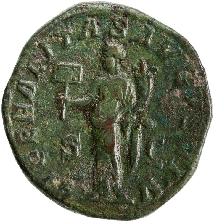 RIC IV Severus Alexander 533, reverse, American Numismatic Society (ans)