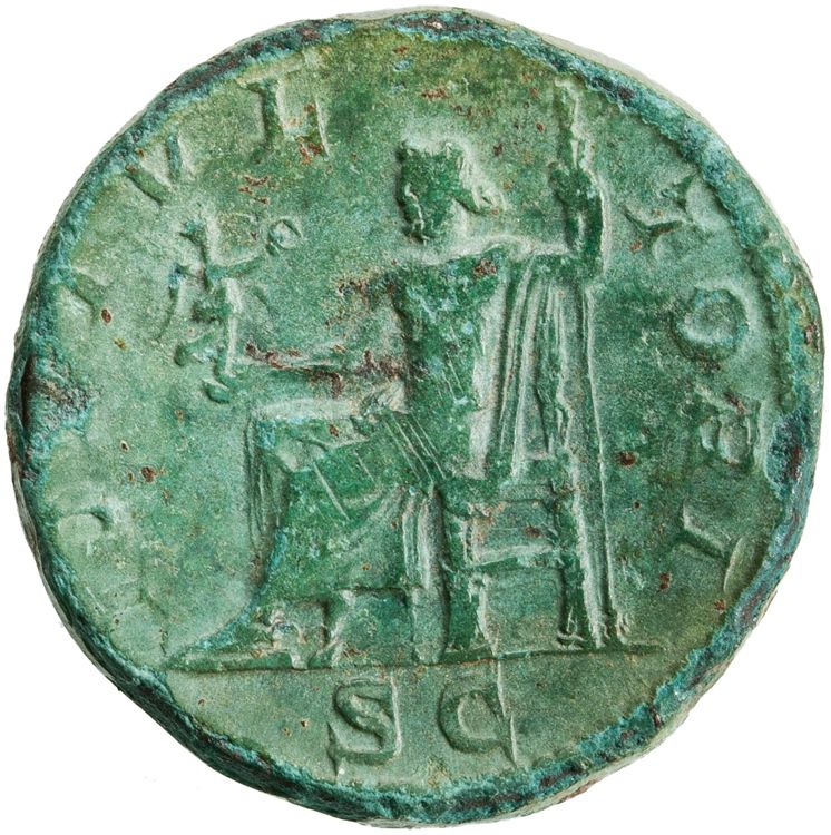 RIC IV Severus Alexander 560, реверс, American Numismatic Society (ans)