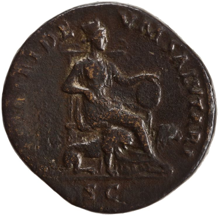 реверс RIC III Antoninus Pius 1145b