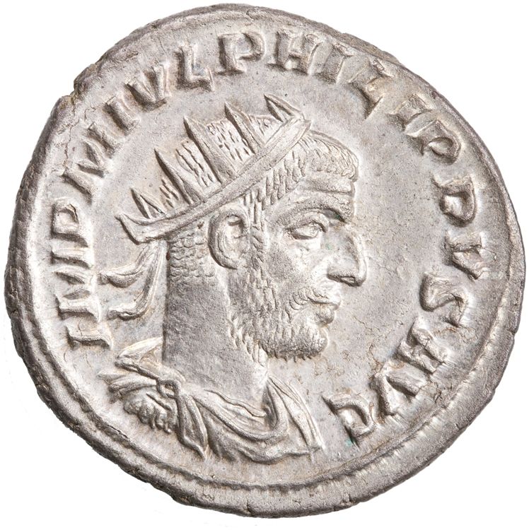 RIC IV Philip I 86B, аверс, American Numismatic Society (ans)