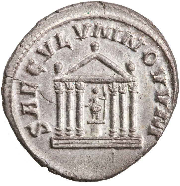 RIC IV Philip I 86B, реверс, American Numismatic Society (ans)