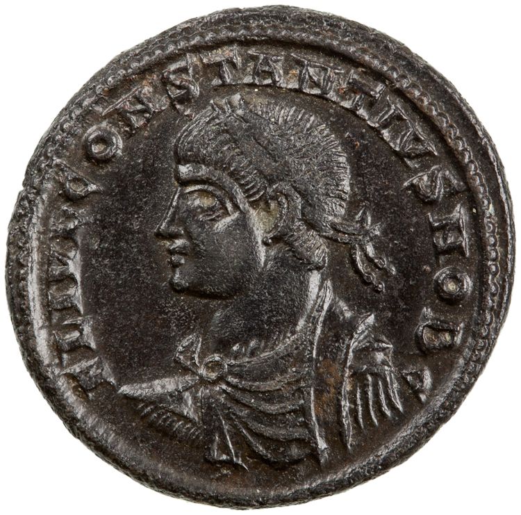 RIC VII Siscia 203, аверс, American Numismatic Society (ans)